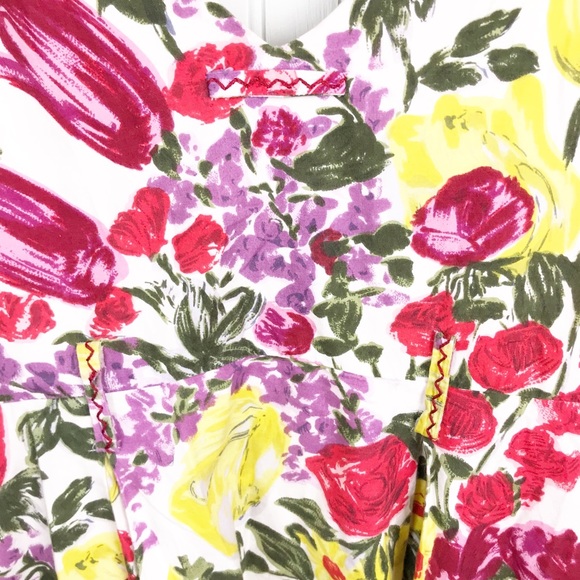 Yoana Baraschi Vintage Floral Tulip Dress - Picture 8 of 16